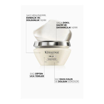 Kerastase Densifique Masque Yoğunlaştırıcı Saç Maskesi 200 ml resmi