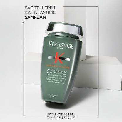 Kerastase Genesis Homme Bain de Masse Yoğunlaştırıcı Şampuan 250 ml resmi
