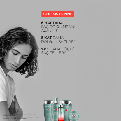 Kerastase Genesis Homme Saç Dökülme Karşıtı Güçlendirici Serum 90 ml resmi