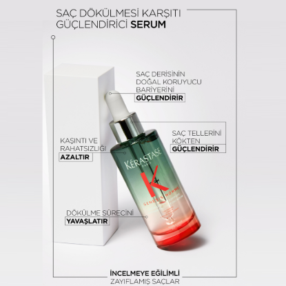 Kerastase Genesis Homme Saç Dökülme Karşıtı Güçlendirici Serum 90 ml resmi