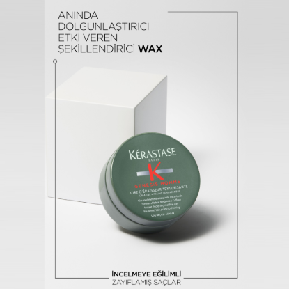 Kerastase Genesis Homme Şekillendirici Wax 75 ml resmi