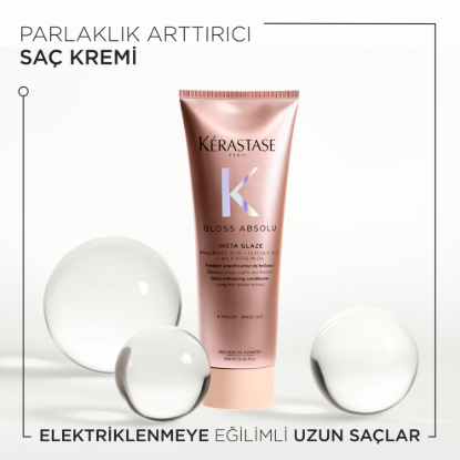 Kerastase Gloss Absolu Insta Glaze Elektriklenmeye Karsiti Parlaklik Veren Saç Bakım Kremi 250 ml resmi