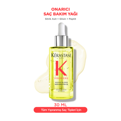 Kerastase Premiere Huile Gloss Reparatrice Yoğun Parlaklık Veren Onarıcı Saç Bakım Yağı 30 ml resmi