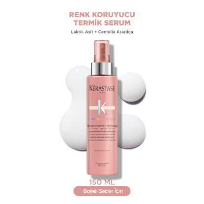Kerastase Chroma Absolu Boyalı Saçlar için Elektriklenme Karşıtı Antioksidanlı Termik Serum 150 ml resmi