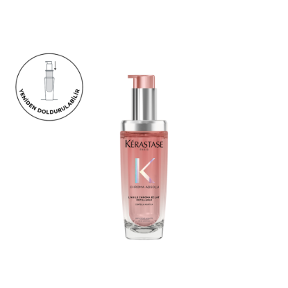 Kerastase Chroma Absolu Chroma Eclat Saç Yağı Yeniden Doldurulabilir 75 ml resmi