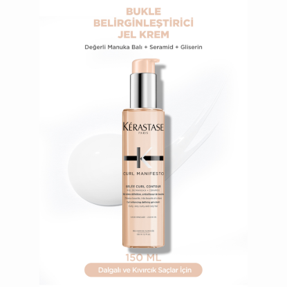Kerastase Curl Manifesto Gelee Curl Contour Kıvırcık Saçlar için Bukle Belirginleştirici Jel Krem 150 ml resmi
