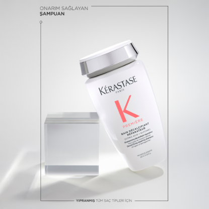 Kerastase Premiere Bain Decalcifiant Reparateur Yıpranmış Saçlar için Onarıcı Şampuan 250 ml resmi