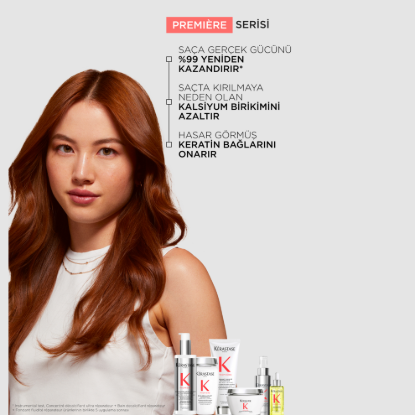 Kerastase Premiere Bain Decalcifiant Reparateur Yıpranmış Saçlar için Onarıcı Şampuan 250 ml resmi