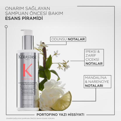 Kerastase Premiere Bain Decalcifiant Reparateur Yıpranmış Saçlar için Onarıcı Şampuan 250 ml resmi