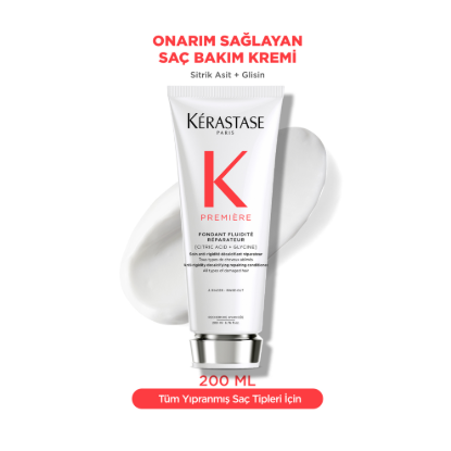 Kerastase Premiere Fondant Fluidite Reparateur Onarıcı Saç Bakım Kremi 200 ml resmi