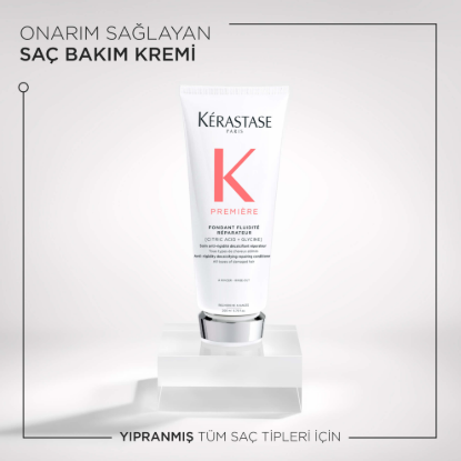 Kerastase Premiere Fondant Fluidite Reparateur Onarıcı Saç Bakım Kremi 200 ml resmi