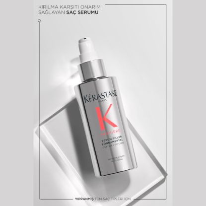 Kerastase Premiere Serum Filler Fondamental Elektriklenme Karşıtı Onarıcı Saç Serumu 90 ml resmi