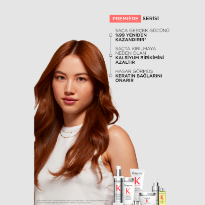 Kerastase Premiere Serum Filler Fondamental Elektriklenme Karşıtı Onarıcı Saç Serumu 90 ml resmi