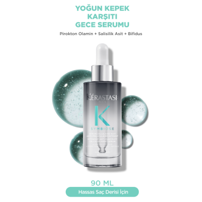 Kerastase Symbiose Yoğun Kepek Karşıtı Hücresel Gece Serumu 90 ml resmi