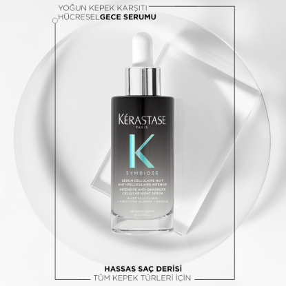 Kerastase Symbiose Yoğun Kepek Karşıtı Hücresel Gece Serumu 90 ml resmi