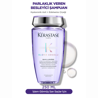 Kerastase Blond Absolu Bain Lumiere Parlaklık Veren Şampuan 250 ml resmi