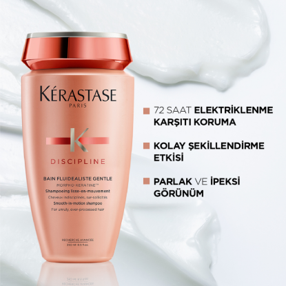 Kerastase Discipline Bain Fluidealiste Sülfatsız Elektriklenme Önleyici Şampuan 250 ml resmi