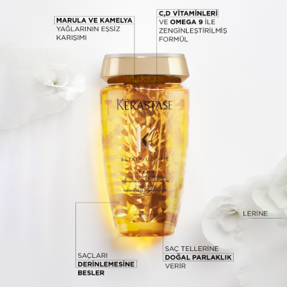Kerastase Elixir Ultime Le Bain Parlaklık Veren Şampuan 250 ml resmi