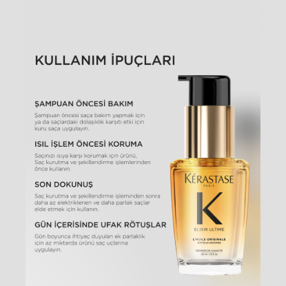 Kerastase Elixir Ultime Huile Originale Saç Yağı 30 ml resmi