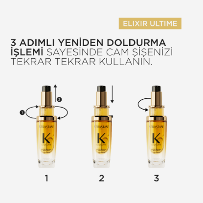 Kerastase Elixir Ultime Huile Originale Saç Yağı Refill 75 ml resmi