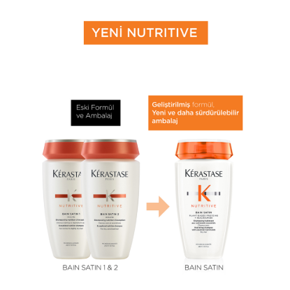 Kerastase Nutritive Bain Satin Nemlendirici Şampuan 250 ml resmi