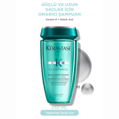 Kerastase Resistance Bain Extentioniste Sağlıklı Uzama İçin Onarıcı Şampuan 250 ml resmi