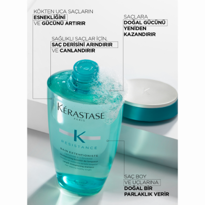 Kerastase Resistance Bain Extentioniste Sağlıklı Uzama İçin Onarıcı Şampuan 250 ml resmi