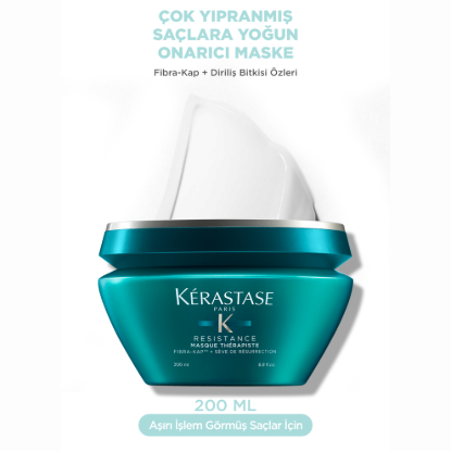 Kerastase Resistance Therapiste Çok Yıpranmış Saçlar İçin Maske 200 ml resmi