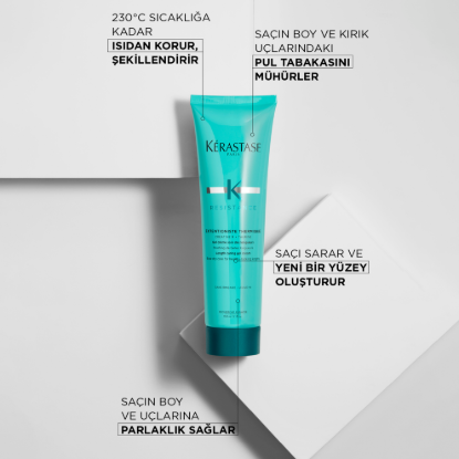 Kerastase Resistance Extentioniste Thermique Uzun Saçlar için Isıya Karşı Koruyucu Bakım Kremi 150 ml resmi