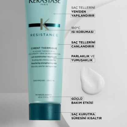 Kerastase Resistance Ciment Anti-Usure Isıya Karşı Koruyan Saç Bakım Kremi 150 ml resmi