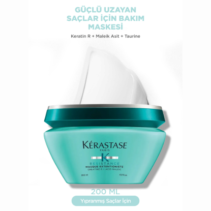 Kerastase Resistance Masque Extentioniste Uzun Saçlar için Onarıcı Maske 200 ml resmi