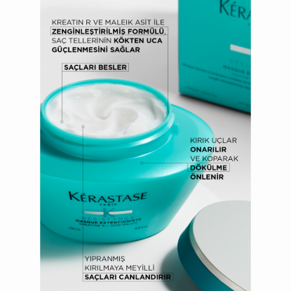 Kerastase Resistance Masque Extentioniste Uzun Saçlar için Onarıcı Maske 200 ml resmi