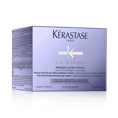 Kerastase Blond Absolu Masque Ultra Violet Sarı Yansımaları Nötralize Eden Saç Maskesi 200 ml resmi
