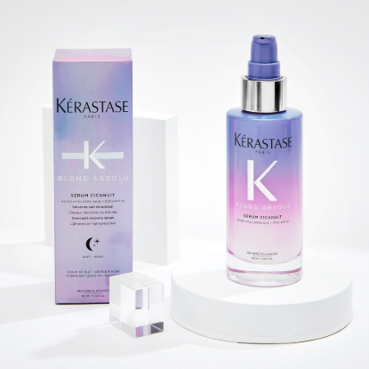 Kerastase Blond Absolu Serum Cicanuit Sarı Saçlar İçin Gece Bakım Serumu 90 ml resmi