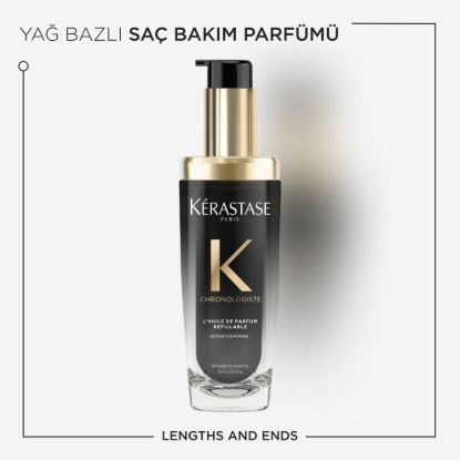 Kerastase Chronologiste Havyar Özlü Yeniden Doldurulabilir Saç Bakım Yağı 75ML resmi