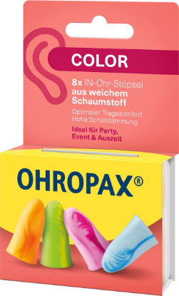 Ohropax Color Gürültü Önleyici Kulak Tıkacı 8 Adet resmi