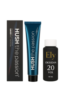 Hush The Passion Saç Boyası 60ML & Oksidan 90 ml resmi
