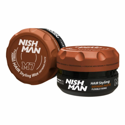 Nishman M7 Esnek Mat Wax Doğal Görünüm & Orta Tutuş 100 ml resmi