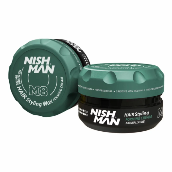 Nishman M8 Doğal Parlaklık Mat Wax Krem Form 100 ml resmi