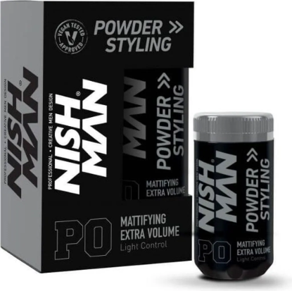 Nishman P0 Ultra Hacim ve Mat Sert Toz Wax 20 g resmi