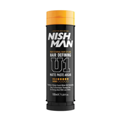 Nishman U1 Mat Wax Argan 100 ml resmi
