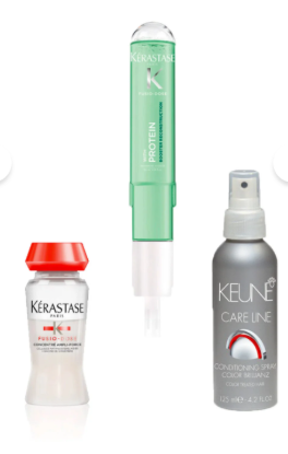 Kerastase İşlem Görmüş Saç Bakım Kürü / Booster 120 Ml & Cocentre Fusıo Dose 12 Ml + Keune Saç Sprey 125 Ml resmi