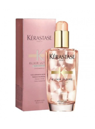 Kerastase Elixir Huile Rose Boyalı Saçlar için Saç Bakım Yağı 100 ml resmi