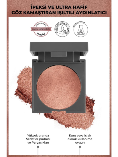 Alix Avien Baked Highlighter 03 Sunkissed Radiance - 11 Gram resmi