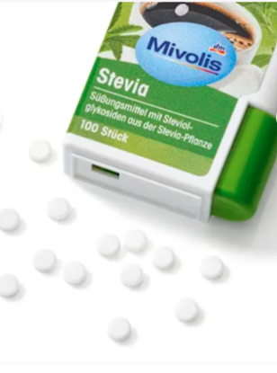 Mivolis Stevia Kalorisiz Tatlandırıcı Sakarin Laktozsuz Tablet 100 Adet resmi