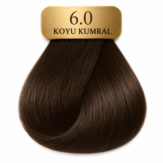 Hush The Passion Amonyaksız Saç Boyası 6.0 Koyu Kumral 60 ml resmi