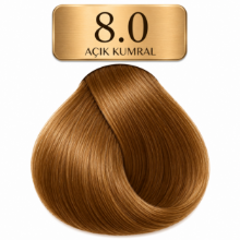 Hush The Passion Amonyaksız Saç Boyası 8.0 Açık Kumral 60 ml resmi