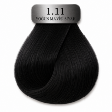Hush The Passion Amonyaksız Saç Boyası 1.11 Mavi Siyah 60 ml resmi