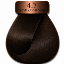 Hush The Passion Amonyaksız Saç Boyası 4.7 Çikolata Kahve 60 ml resmi