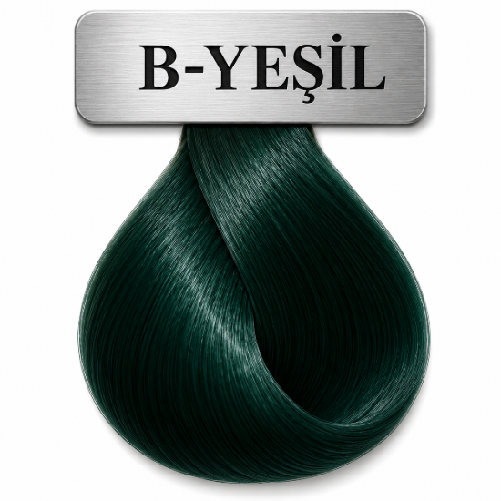 Hush The Passion Amonyaksız Saç Boyası B – Yeşil 60 ml resmi